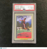 2006-07 Topps Turkey Red #154 Martell Webster Signed Card AUTO PSA Slabbed Trail