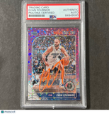 2018-19 Panini Prizm #139 EVAN FOURNIER Signed Card AUTO PSA Slabbed Magic