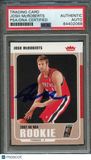 2007-08 Fleer #221 Josh McRoberts Signed Rookie Card AUTO PSA Slabbed RC Blazers