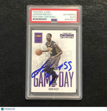 2015-16 Contenders Draft Picks #18 Jordan Mickey Signed Card AUTO PSA Slabbed LS