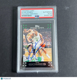 2007-08 Topps #87 Ryan Gomes Signed Card AUTO PSA Slabbed Celtics