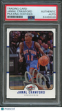 2006-07 Fleer #130 Jamal Crawford Signed Card AUTO PSA Slabbed Knicks