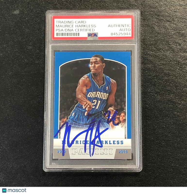 2012-13 Panini #248 Maurice Moe Harkless Signed Card AUTO PSA Slabbed Magic
