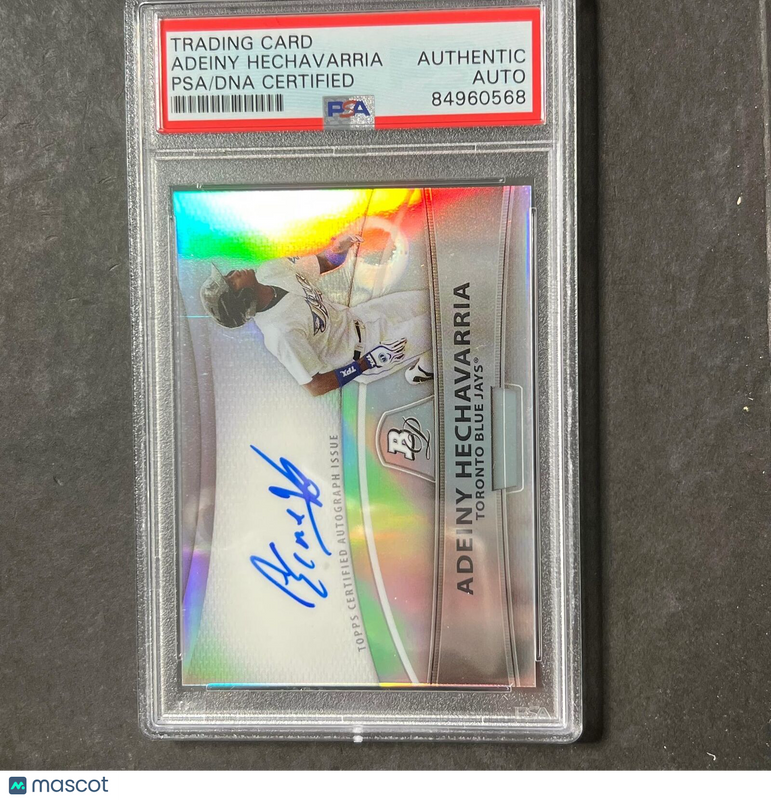 2010 Topps BPA-AH Adeiny Hechavarria Signed Card PSA Slabbed AUTO Marlins