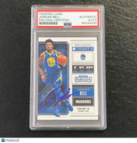 2018-19 Contenders Draft Picks #28 Jordan Bell Signed Card AUTO PSA Slabbed Warr