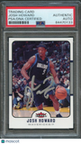 2006-07 Fleer #38 Josh Howard Signed Card AUTO PSA/DNA Slabbed Mavericks