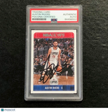 2017-18 NBA Hoops #43 Austin Rivers Signed Card AUTO PSA Slabbed Clippers