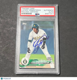 2018 Topps Pro Debut #154 Lazaro Armenteros Signed Card PSA Slabbed Auto Oakland