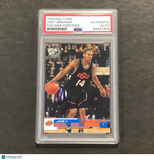 2004-05 PressPass #B14 Joey Graham Signed Card PSA Slabbed