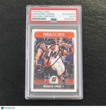 2017-18 NBA Hoops #202 Marquese Chriss Signed Card AUTO PSA Slabbed Suns