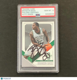 2013-14 Panini Innovation #15 BRANDON BASS Signed Card AUTO 10 PSA Slabbed Celti