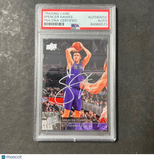 2009-10 Upper Deck #166 Spencer Hawes Signed Card AUTO PSA/DNA Slabbed Kings