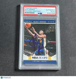 2012-13 NBA Hoops #233 Alec Burks Signed Card AUTO PSA Slabbed Jazz