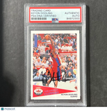 2001-02 Fleer #45 Keyon Dooling Signed Card AUTO PSA Slabbed Clippers
