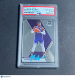 2019-20 Panini Mosaic #30 Richaun Holmes Signed Card AUTO PSA Slabbed Kings