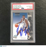 2002 Upper Deck OVATION #90 Kwame Brown Signed Card AUTO PSA Slabbed Wizards