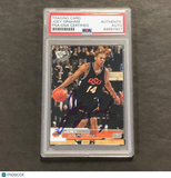 2004-05 PressPass #14 Joey Graham Signed Card PSA Slab