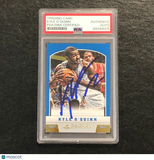 2012-13 Panini #217 Kyle O'Quinn Signed Card AUTO PSA/DNA Slabbed Magic