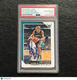 2018-19 NBA Hoops #119 Nicolas Batum Signed Card AUTO PSA Slabbed Hornets
