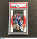 2005-06 Ultimate Collection #55 Shaun Livingston Signed Card AUTO PSA Slabbed Cl