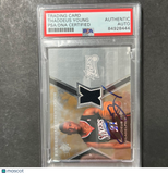 2007 Upper Deck Rookie #FO-TY Thaddeus Young Signed Card AUTO PSA/DNA Slabbed RC