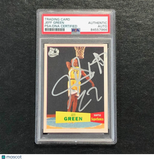 2007 TOPPS 1957-58 #115 Jeff Green Signed Card AUTO PSA/DNA Slabbed Sonics