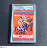 2012-13 NBA Hoops #259 Josh Harrellson Signed Card AUTO PSA Slabbed RC Rockets