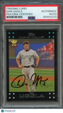 2007 Topps #65 DAN UGGLA Signed Card PSA Slabbed Auto Marlins