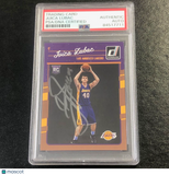 2016-17 Panini Donruss #176 Ivica Zubac Signed Card AUTO PSA Slabbed RC Lakers