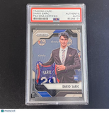 2016-17 Panini Prizm #2 Dario Saric Signed Card AUTO PSA Slabbed Philadelphia 76
