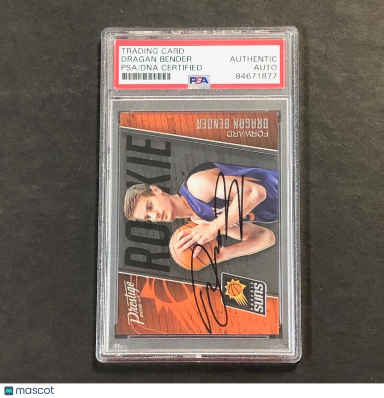 2016-17 Panini Prestige #5 Dragan Bender Signed Card AUTO 10 PSA Slabbed Suns