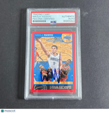 2013-14 NBA Hoops Red #23 Nikola Vucevic Signed Card AUTO PSA Slabbed Magic