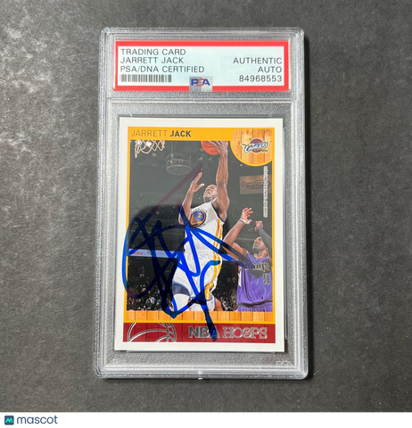 2013-14 Panini Hoops #189 Jarrett Jack Signed Card AUTO PSA Slabbed Cavaliers