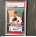 2009 Upper Deck #GP Glen Perkins Signed Card PSA Slabbed AUTO Twins