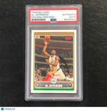 2006 Topps #9 Al Jefferson Signed Card AUTO PSA Slabbed Celtics