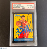 2006-07 TOPPS #143 STEVE NOVAK Signed Card PSA AUTO GRADE Slabbed RC Rockets