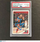 2018-19 Panini Donruss #43 Jonas Valanciunas Signed Card AUTO PSA Slabbed Toront
