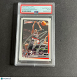 2005-06 Topps Total #142 Travis Outlaw Signed Card AUTO PSA Slabbed Portland Tra