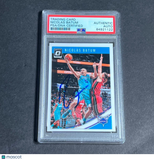 2018-19 Donruss Optic #18 Nicolas Batum Signed Card AUTO PSA Slabbed Hornets