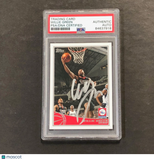 2009-10 Topps Basketball #232 Willie Green Signed Card AUTO 10 PSA Slabbed 76ers
