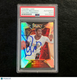 2014-15 Panini Select Silver #80 Wesley Matthews Signed Card AUTO PSA Slabbed Tr