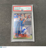 2000 Topps Stadium Club #31 Ron Coomer Signed Card AUTO PSA Slabbed Twins