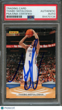 2009 Panini #235 Thabo Sefolosha Signed Card Auto PSA/DNA Slabbed Thunder