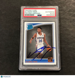 2018-19 Donruss Rated Rookie #175 Allonzo Trier Signed Card AUTO PSA Slabbed RC