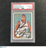 2005-06 Topps 1952 Style #90 Brendan Haywood Signed Card AUTO PSA Slabbed Wizard