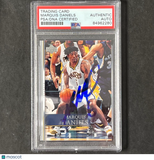 2006-07 NBA Upper Deck #131 Marquis Daniels Signed Card PSA AUTO Slabbed Pacers