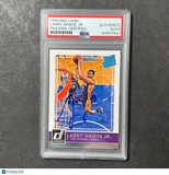 2015-16 Panini Donruss #7 Larry Nance Jr. Signed Card AUTO PSA Slabbed Lakers