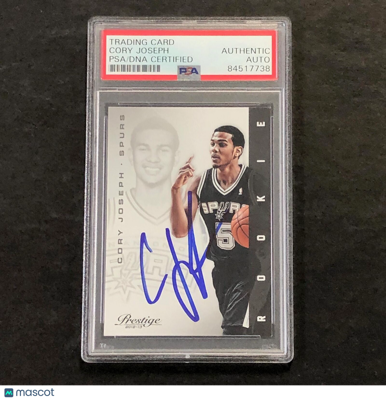 2012-13 Panini Prestige #200 Cory Joseph Signed Card AUTO PSA Slabbed Spurs
