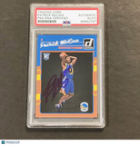 2016-17 Panini Donruss #181 Patrick McCaw Signed Card AUTO PSA Slabbed RC Warrio