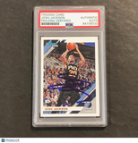 2019-20 Panini Donruss #161 Josh Jackson  Signed Card Auto PSA Slabbed Grizzlies